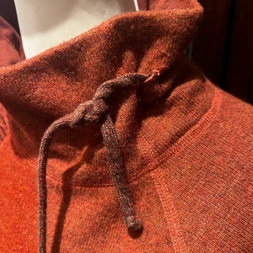 Burnt red Prana sweater - Picture 2 of 4